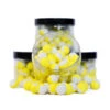 Banana 2-tone Pop-ups Wit/geel 15mm -Aanbevolen Winkels Voor Visbenodigdheden bcs baits banana 2 tone pop ups wit geel 15mm