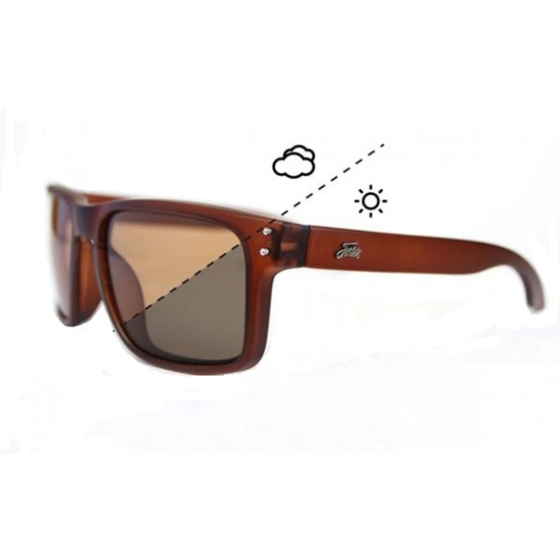 Bays Matt Brown - Switch (amber To Black) 4 Bays Matt Brown - Switch (amber To Black) - Afbeelding 2