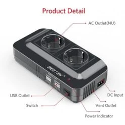 Omvormer 11/15volt-230volt 200watt -Aanbevolen Winkels Voor Visbenodigdheden jarocells omvormer 11 15volt 230volt 200watt 1