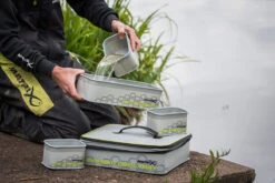 Eva Bait Cooler Tray - Light Grey 11 Eva Bait Cooler Tray - Light Grey -Aanbevolen Winkels Voor Visbenodigdheden matrix fishing eva bait cooler tray light grey 4