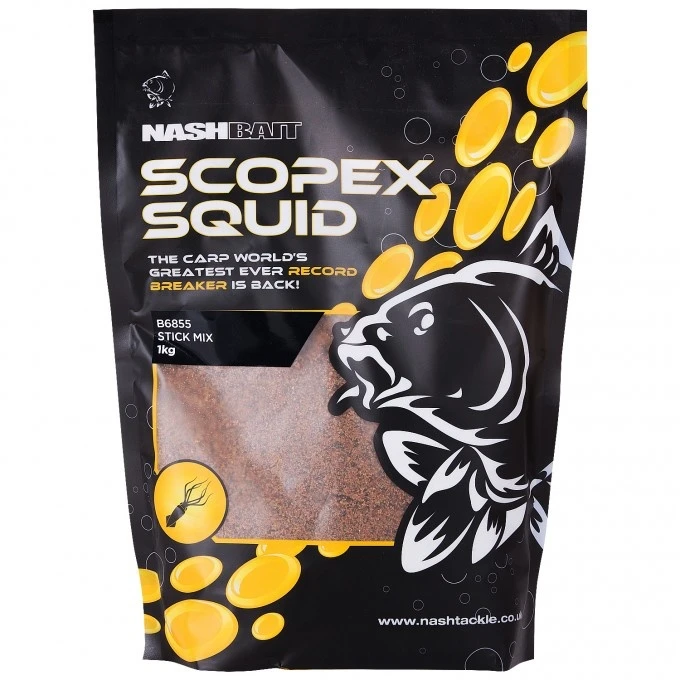 NASH Scopex Squid Cultured Stick Mix 3 NASH Scopex Squid Cultured Stick Mix