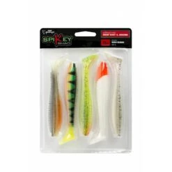 Spikey Shad Mixed Colours (5 Colours)